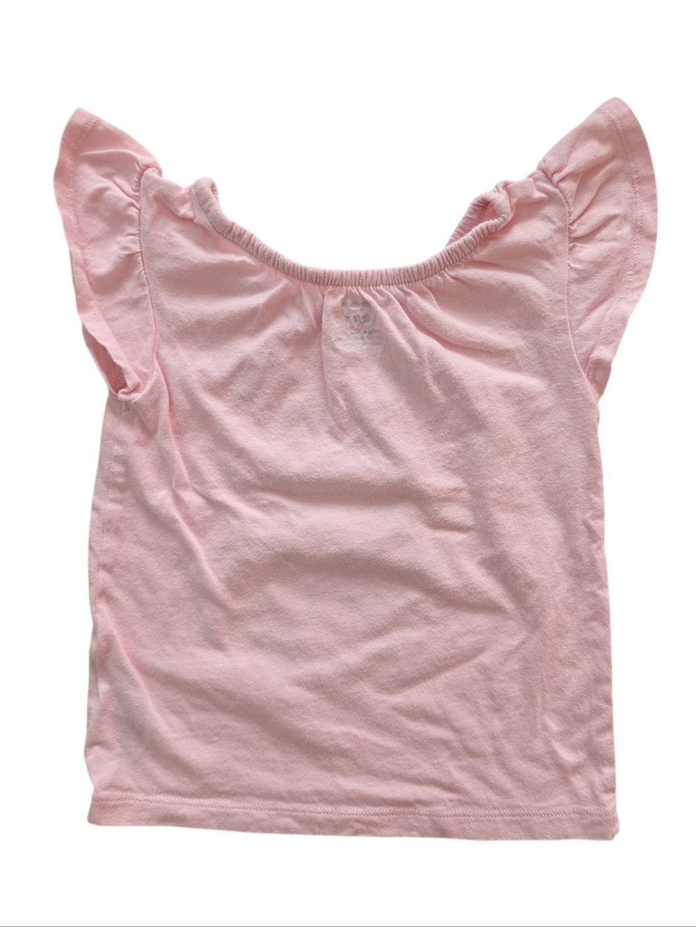 Carter's Girls Light Pink Girls Top with Bunny Graphic Cotton Size 4T - Picture 2 of 6